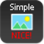 nice simple photo widget android application logo